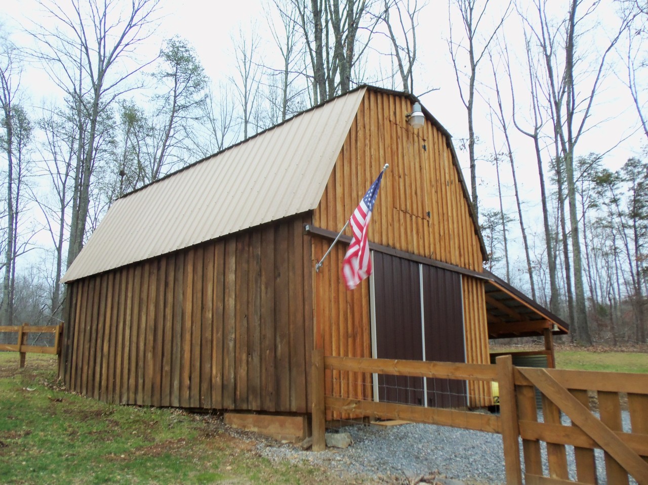 4963 Altice Road Moneta, VA 24121 - Photo 51 of 69 barn style garage w/ new concrete floor