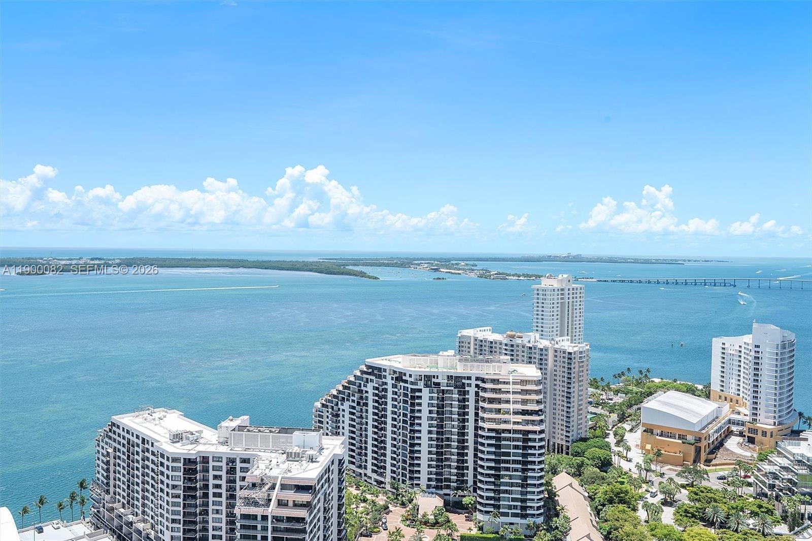 900 Brickell Key Boulevard, Unit 3103 Miami, FL 33131 - Photo 13 of 54 a view of lake with city view
