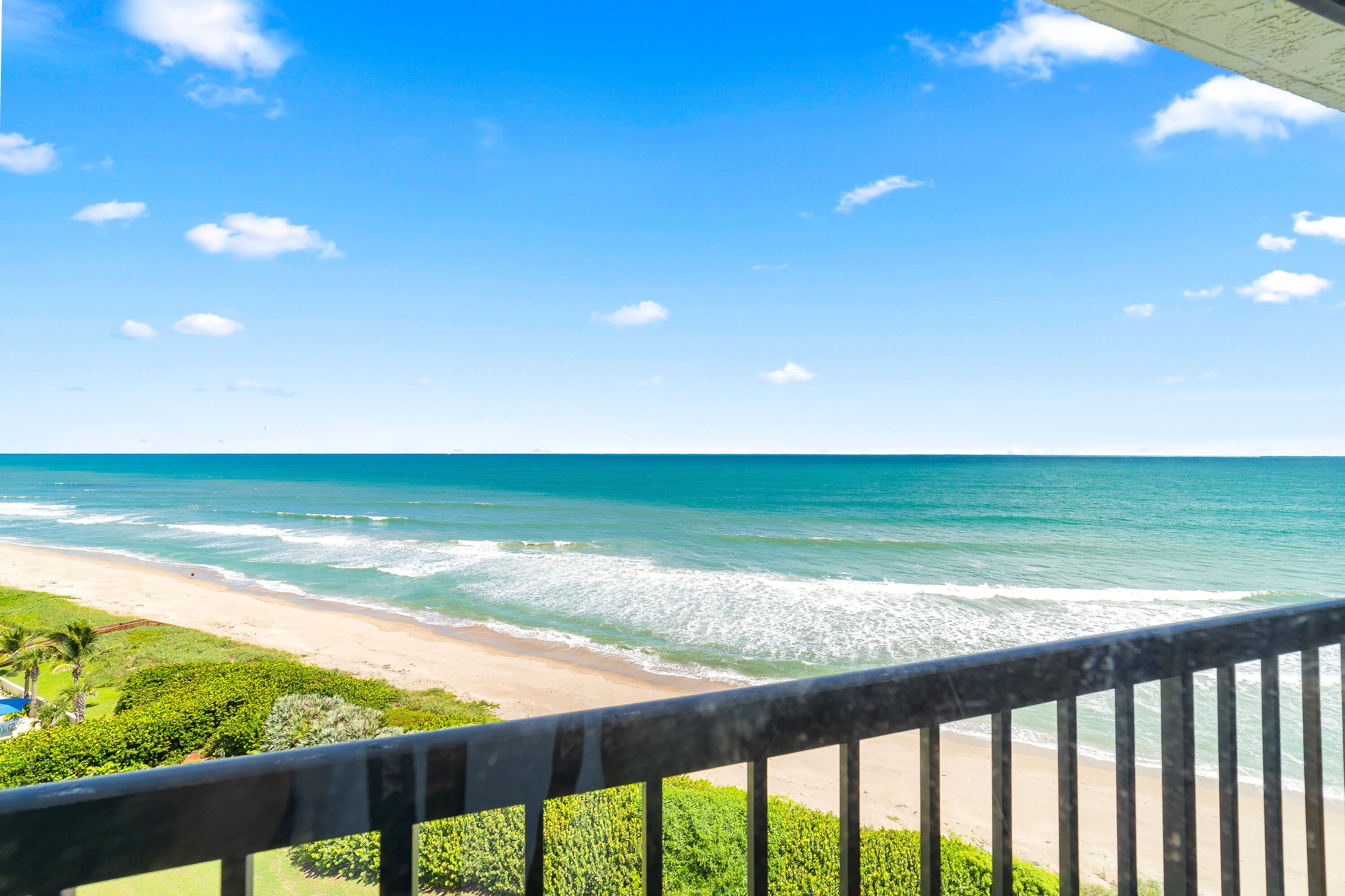 8800 South Ocean Drive, Unit 1102 Jensen Beach, FL 34957 - Photo 20 of 39 a view of ocean from a balcony