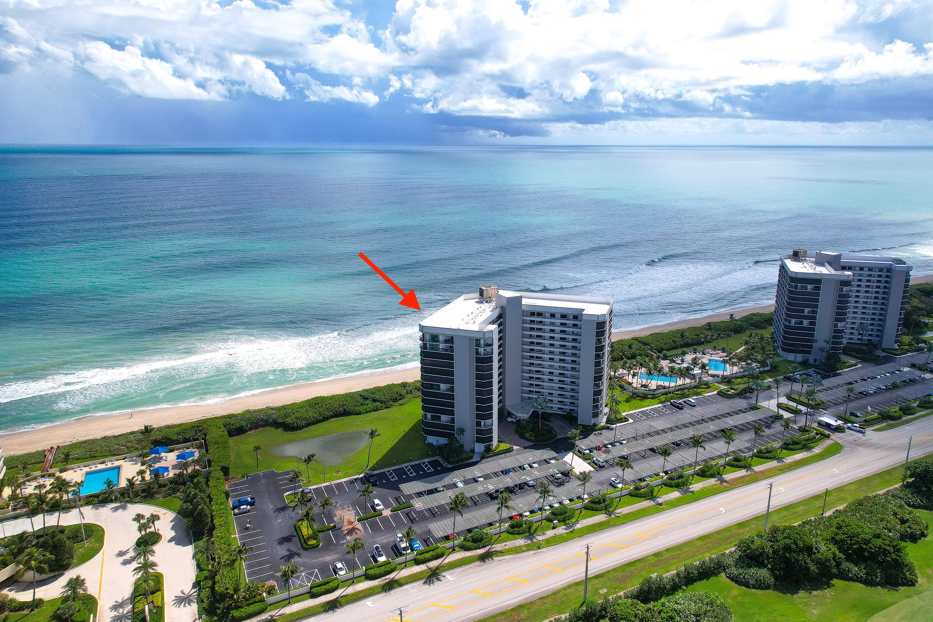 8800 South Ocean Drive, Unit 1102 Jensen Beach, FL 34957 - Photo 31 of 39 a view of a terrace with outdoor space