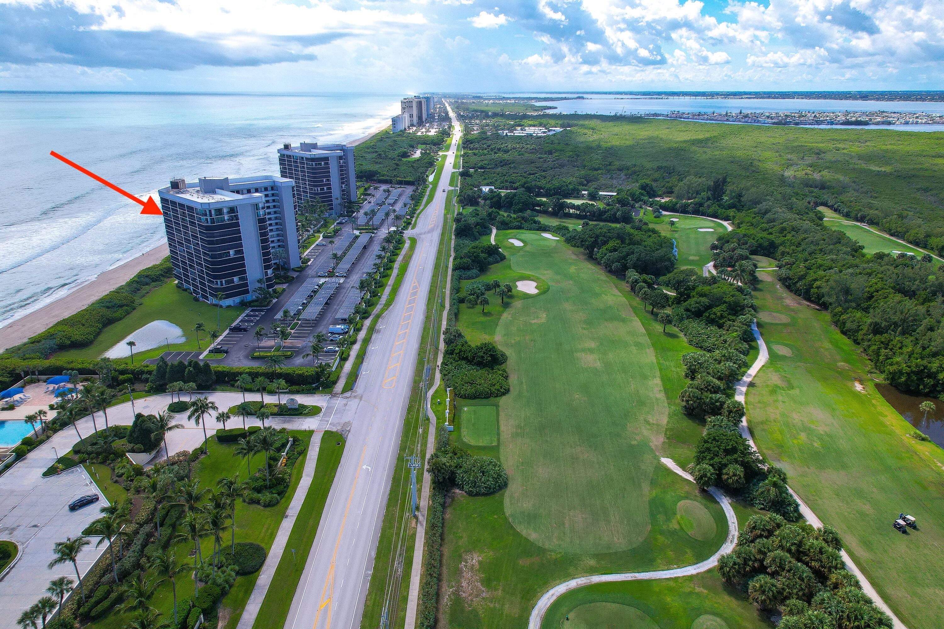 8800 South Ocean Drive, Unit 1102 Jensen Beach, FL 34957 - Photo 34 of 39 a view of a garden