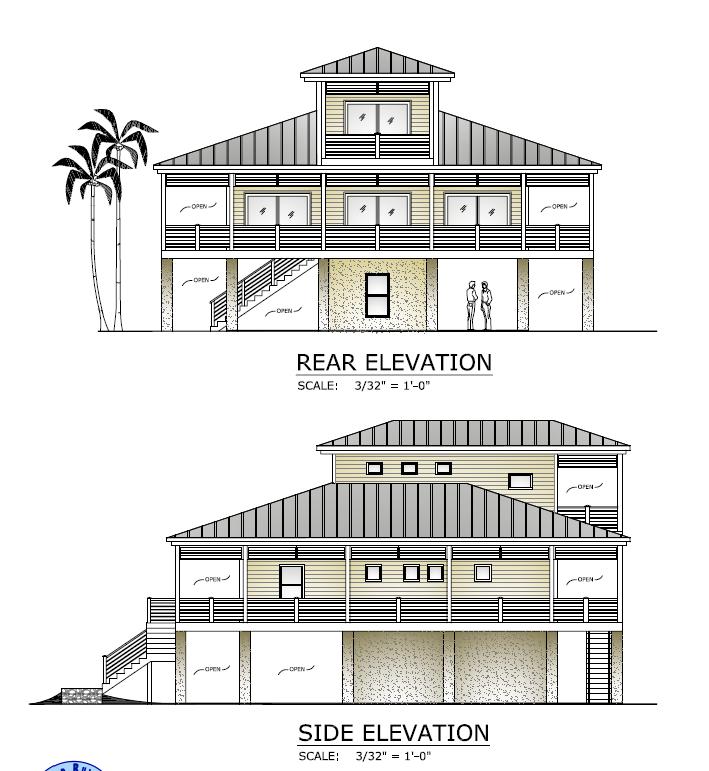 344 Stirrup Key Boulevard Marathon, FL 33050 - Photo 25 of 26 Rear & side elevation