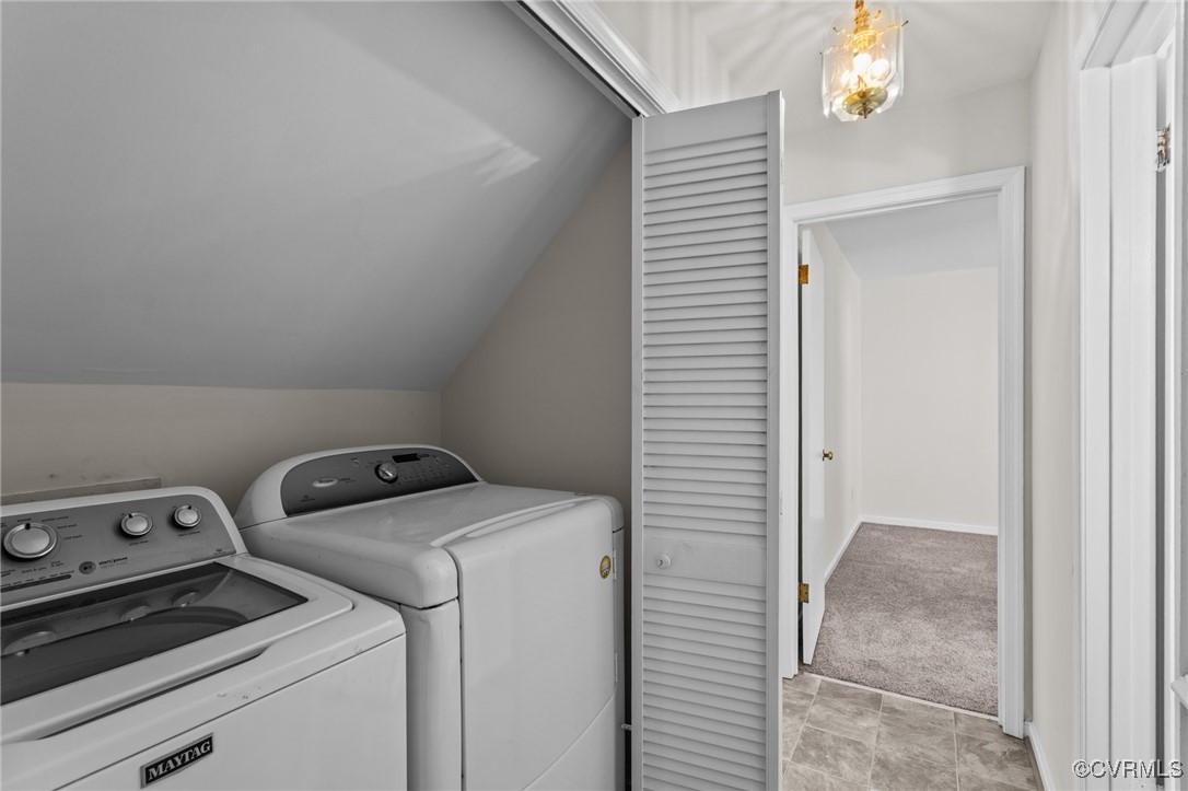4232 Laurel Oak Road North Chesterfield, VA 23237 - Photo 12 of 45 Washroom with washing machine and clothes dryer, l