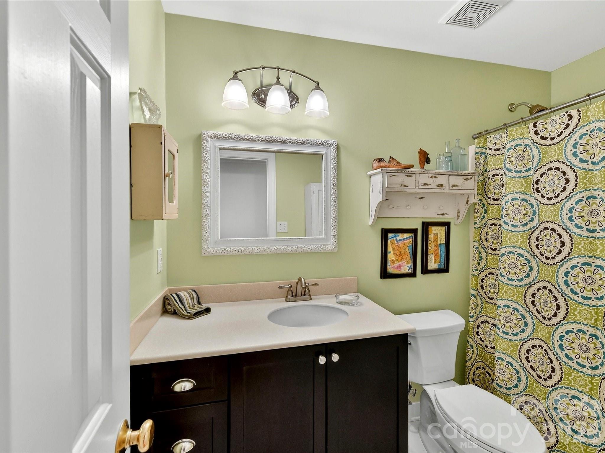 207 Hobbs Street Davidson, NC 28036 - Photo 25 of 40 a bathroom with a sink and a mirror