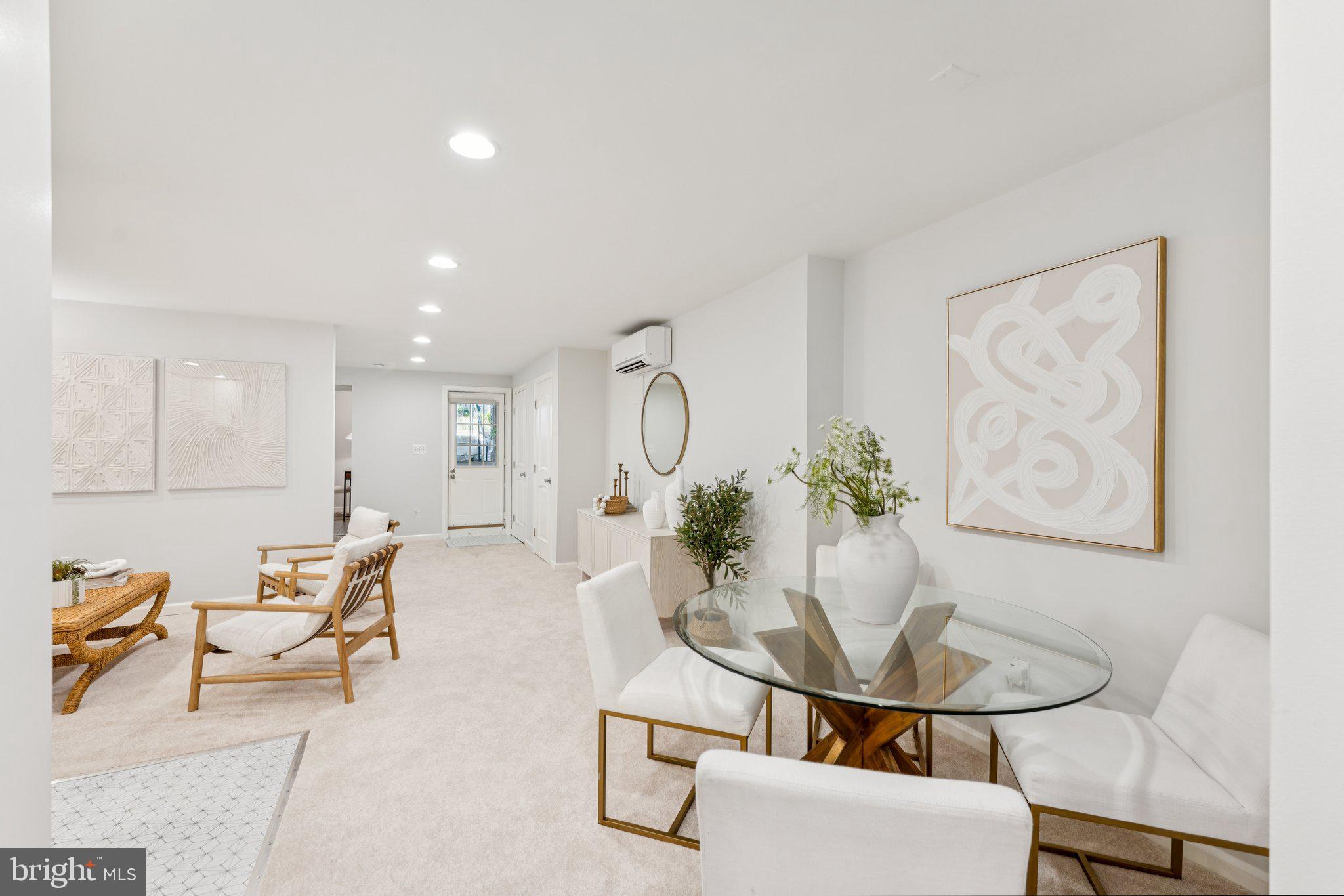 1412 Decatur Street Northwest Washington, DC 20011 - Photo 28 of 36 a view of a dining room with furniture