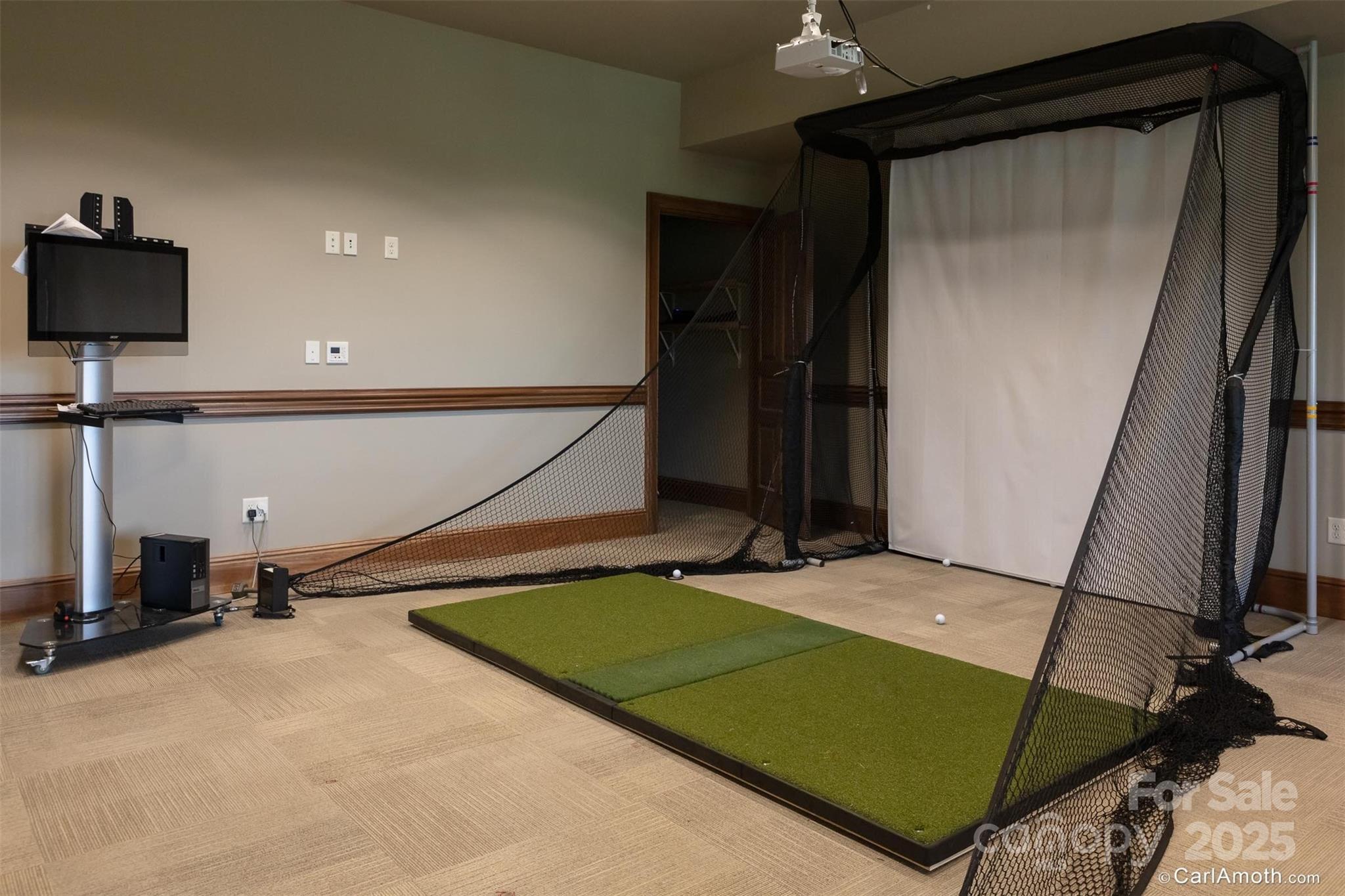 475 Dancing Bear Drive Hendersonville, NC 28792 - Photo 25 of 29 a room with pool table and a flat screen tv