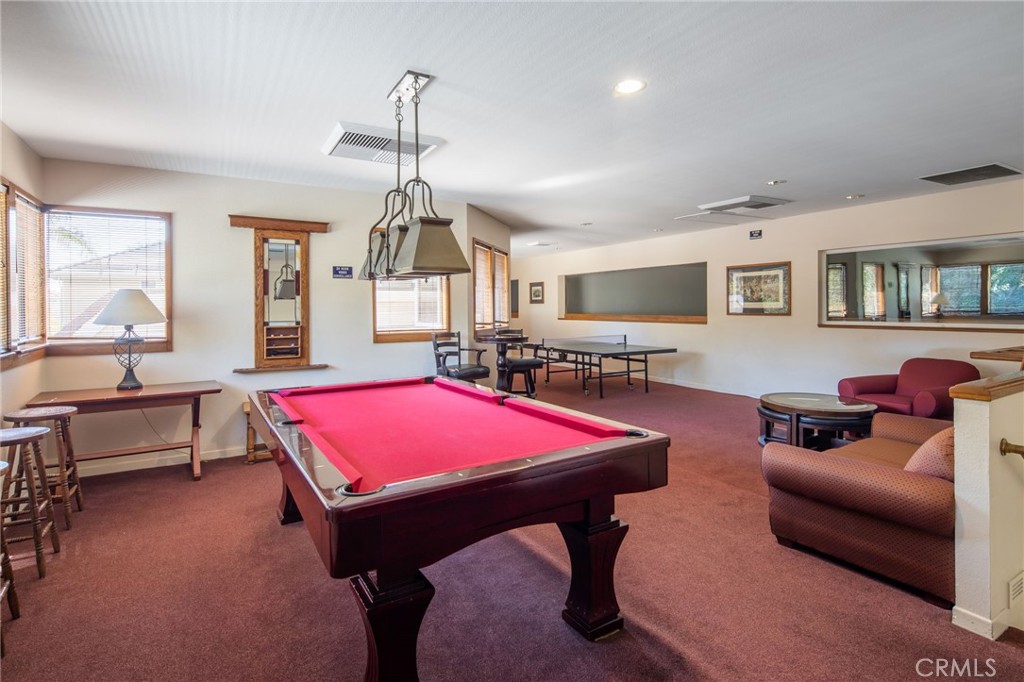 2571 Plaza Del Amo, Unit 107 Torrance, CA 90503 - Photo 30 of 33 a living room with furniture pool table and a window