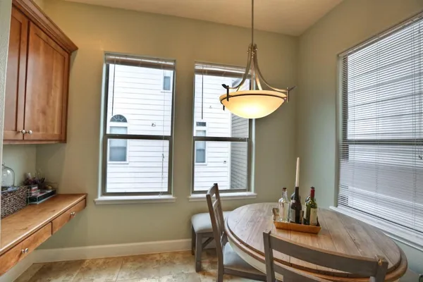 a room with furniture and a window