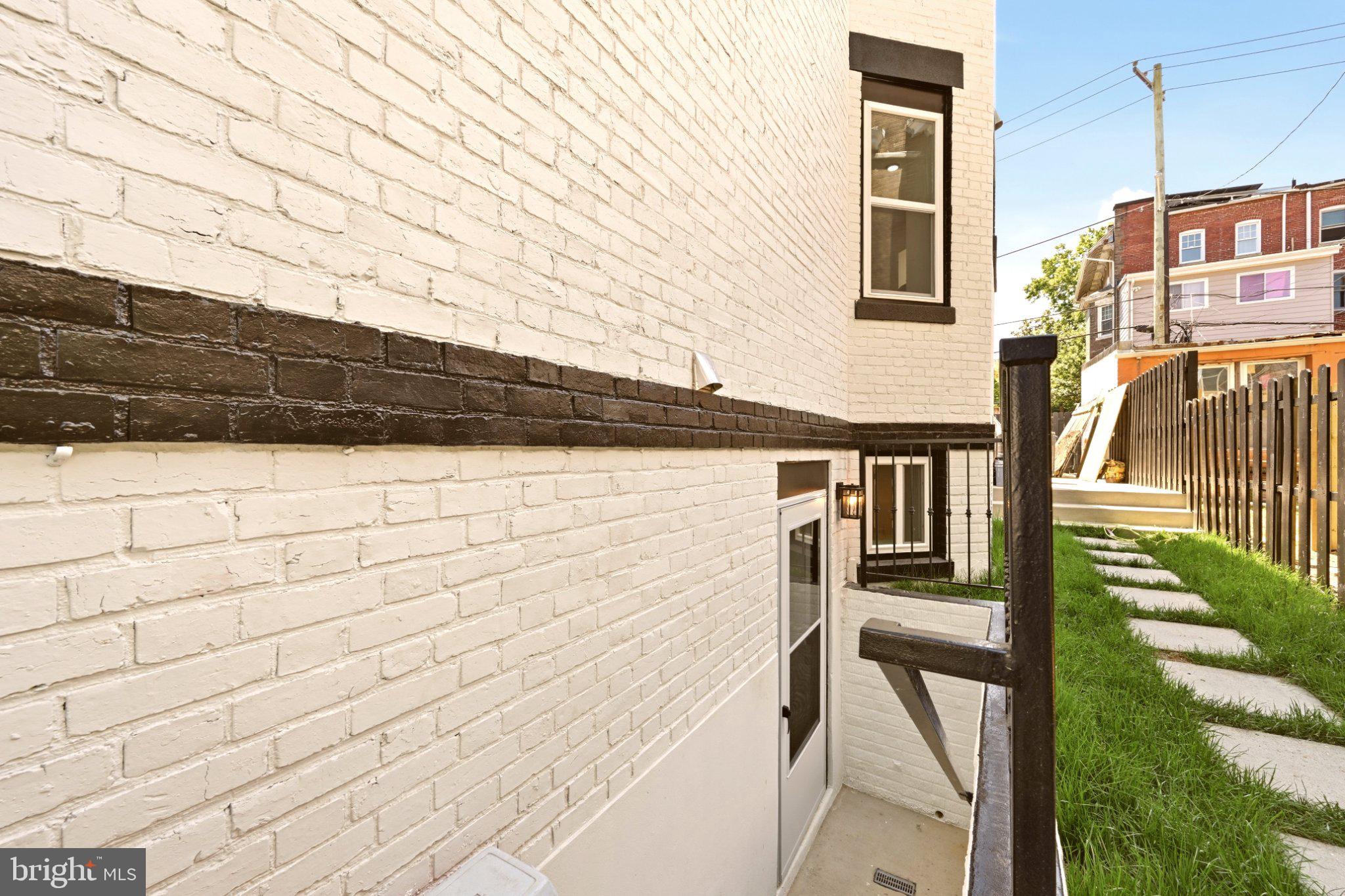 724 Rock Creek Church Road Northwest, Unit B Washington, DC 20010 - Photo 11 of 18 Charming exterior with modern accents.