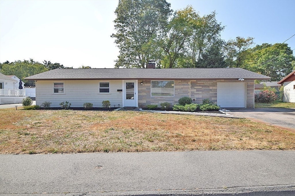 22 Devine Road Randolph, MA 02368 - Photo 1 of 27 a front view of house with yard