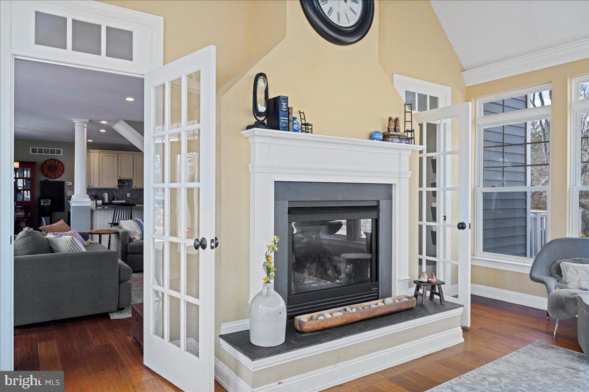 502 East Creamery Road Perkasie, PA 18944 - Photo 9 of 58 a living room with furniture and a fireplace
