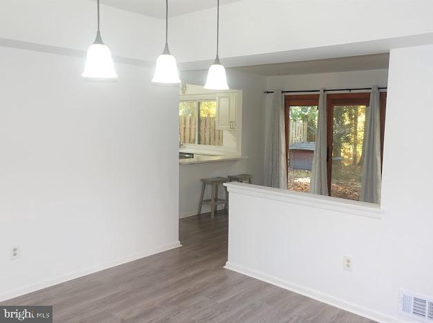5 Christopher Road Voorhees, NJ 08043 - Photo 14 of 31 a view of empty room with wooden floor and fan
