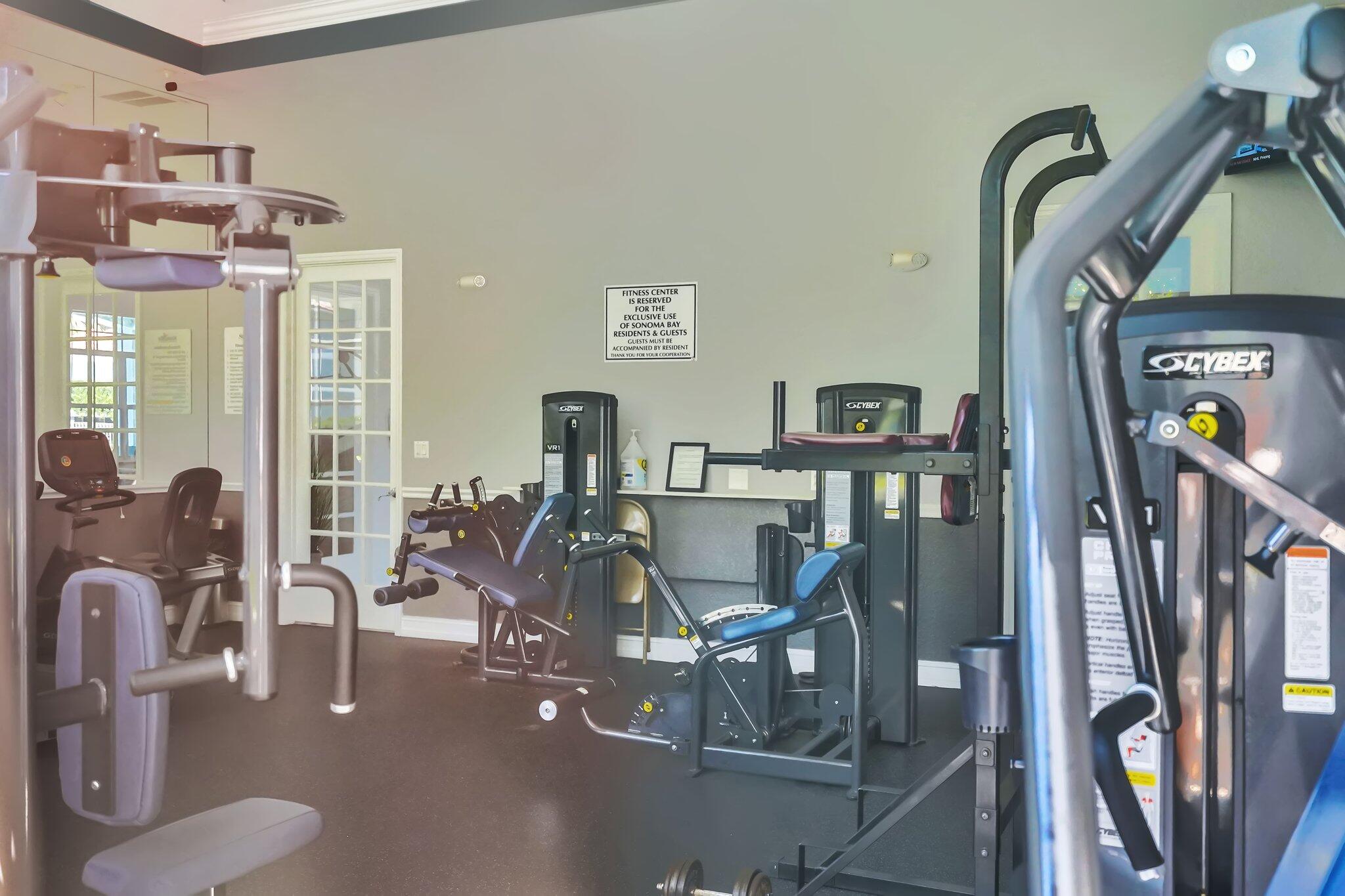 1969 Alamanda Way, Unit 1969 Riviera Beach, FL 33404 - Photo 26 of 26 a view of a room with gym equipment