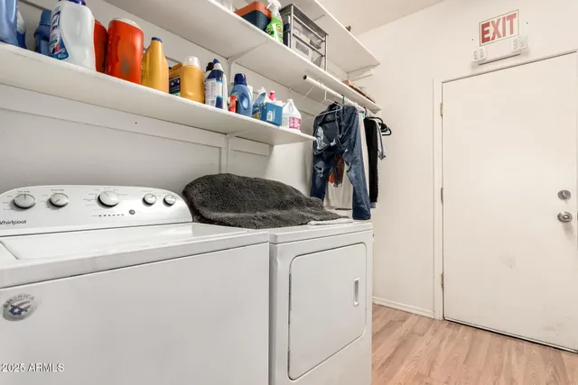 a view of a house with patio