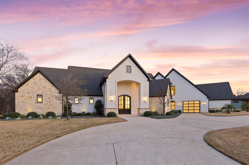 3920 Spinnaker Run Point Little Elm, TX 75068 - Photo 1 of 1 a view of a house with a yard and garage