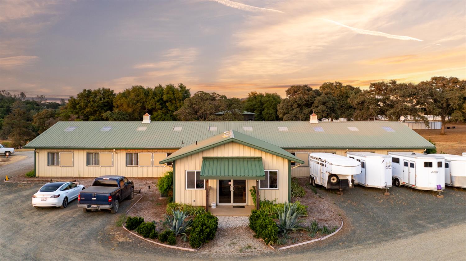 20945 Bear Hollow Road Grass Valley, CA 95949 - Photo 18 of 82 an aerial view of a house with a garden