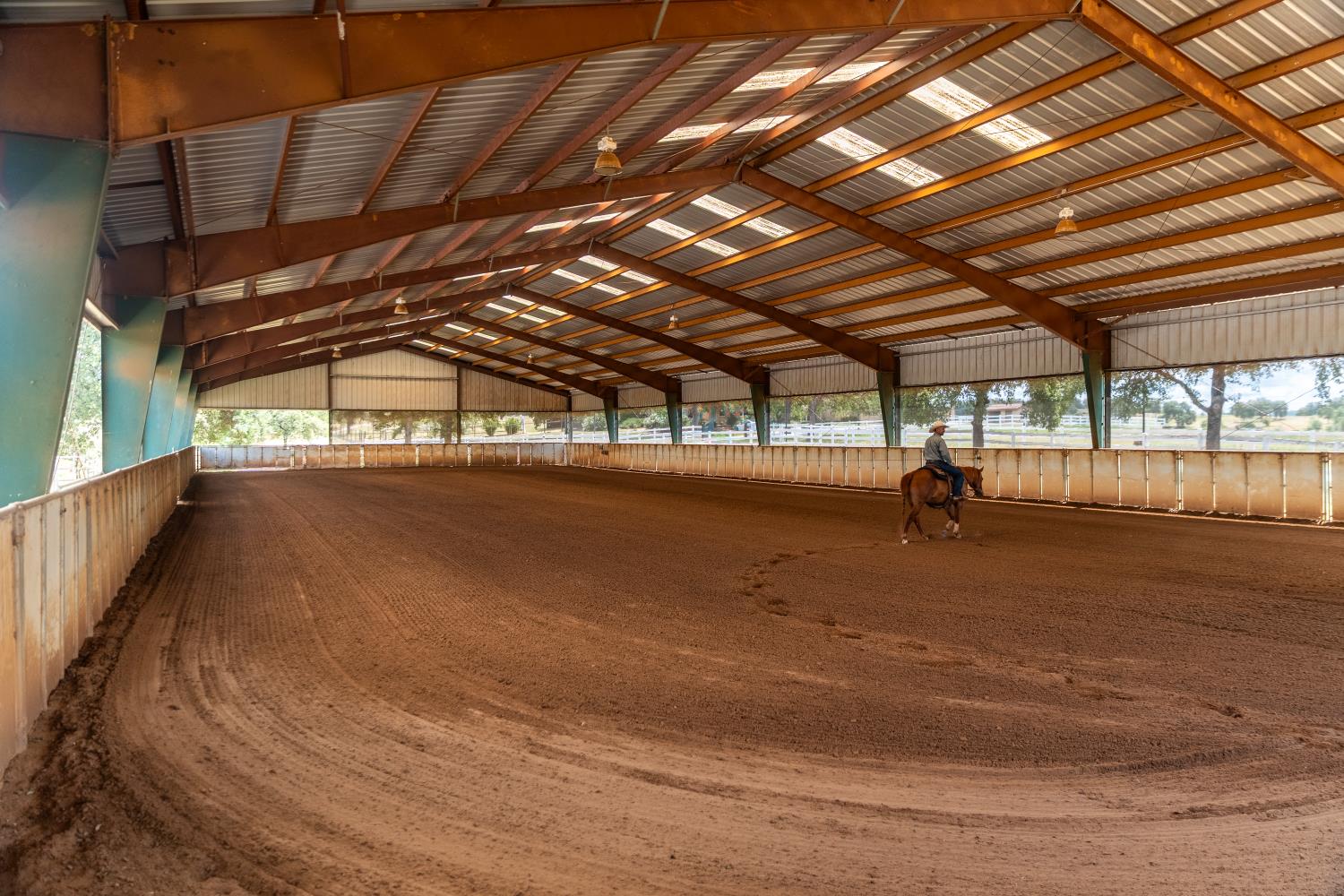 20945 Bear Hollow Road Grass Valley, CA 95949 - Photo 3 of 82 200' x 80' covered arena with lights, windscreens, and premium footing