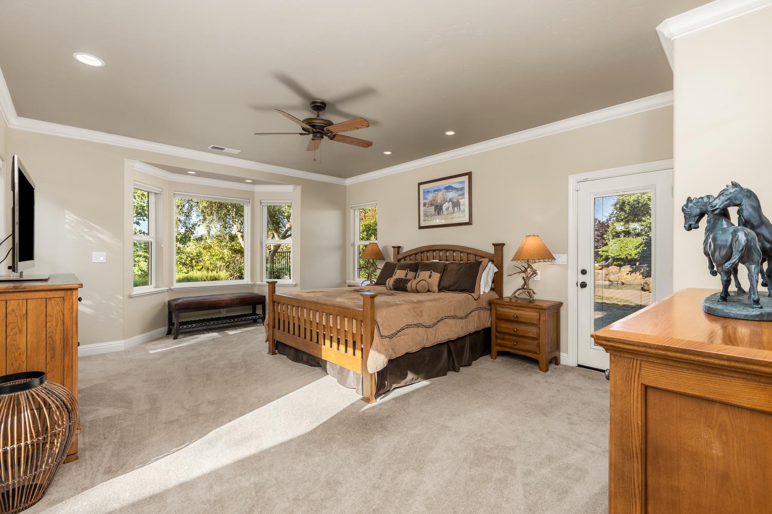 20945 Bear Hollow Road Grass Valley, CA 95949 - Photo 50 of 82 a bedroom with a bed and window