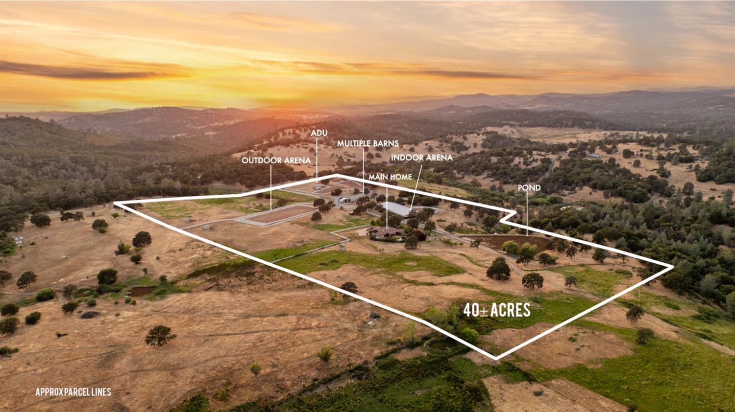 20945 Bear Hollow Road Grass Valley, CA 95949 - Photo 5 of 82 a view of a tennis court with mountain view