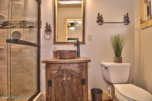 a backyard of a house