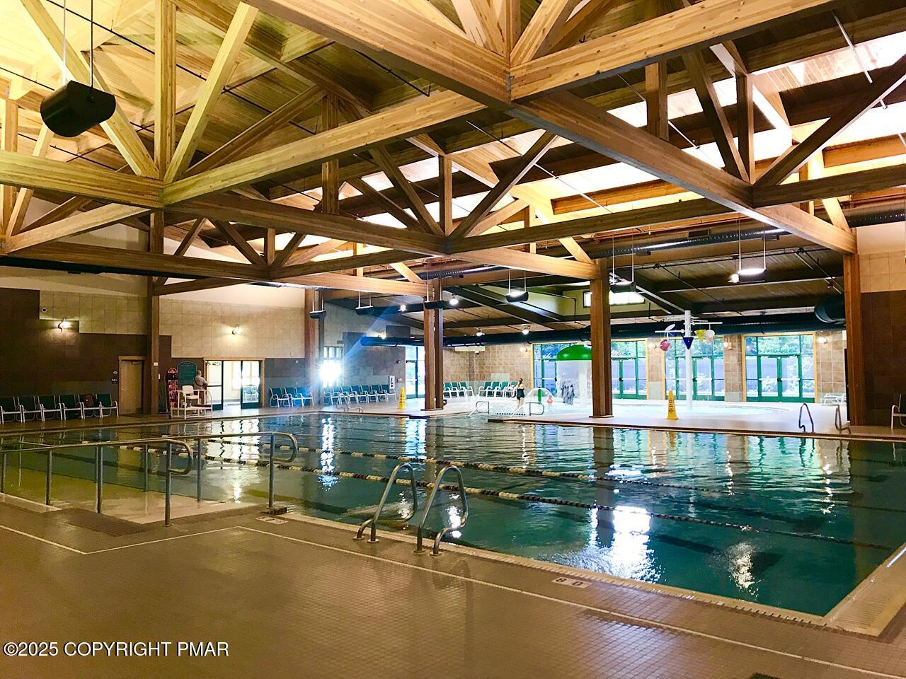 5187 Woodland Avenue Pocono Pines, PA 18350 - Photo 39 of 40 a view of a indoor swimming pool