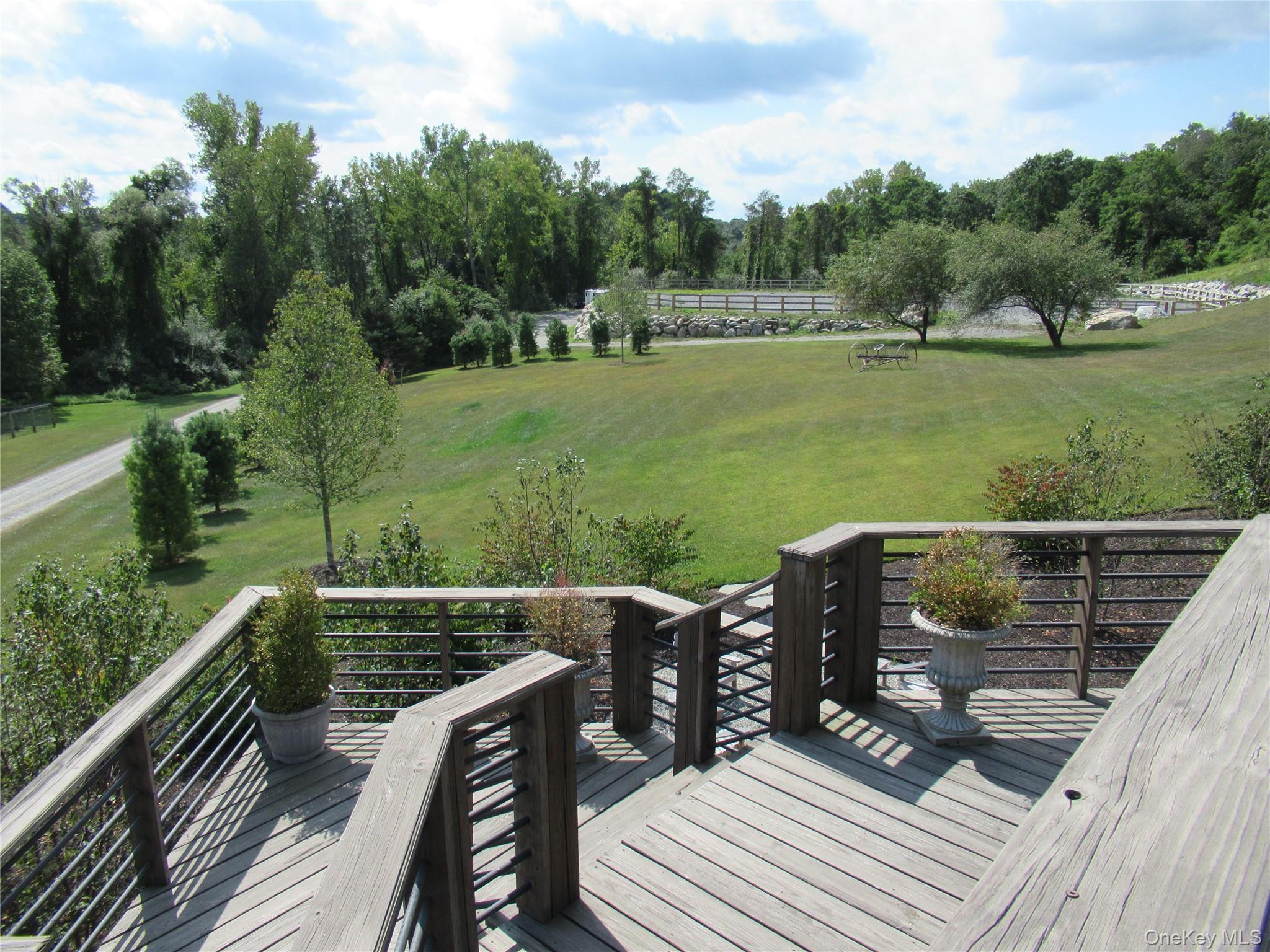 63 River Road, Unit B Pawling, NY 12564 - Photo 16 of 24 2 tiered deck for plenty of entertaining space