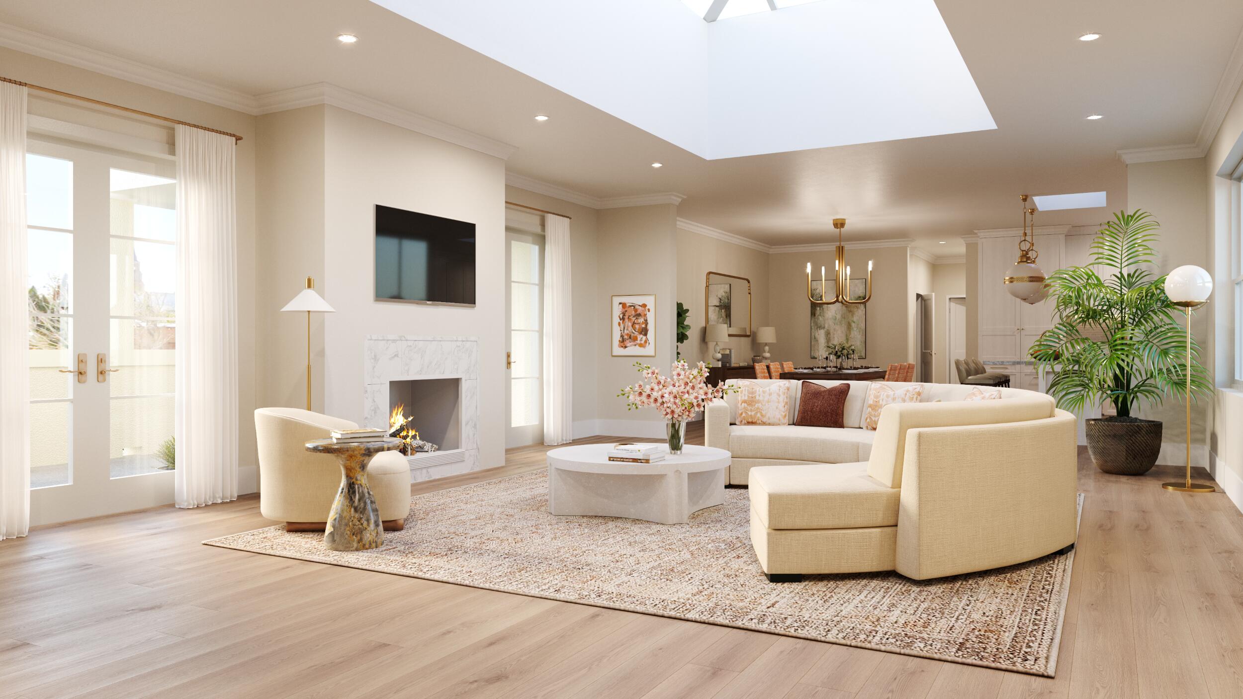 284 Meeting Street, Unit 303 Charleston, SC 29401 - Photo 9 of 10 Open Floor Plan (Rendering)