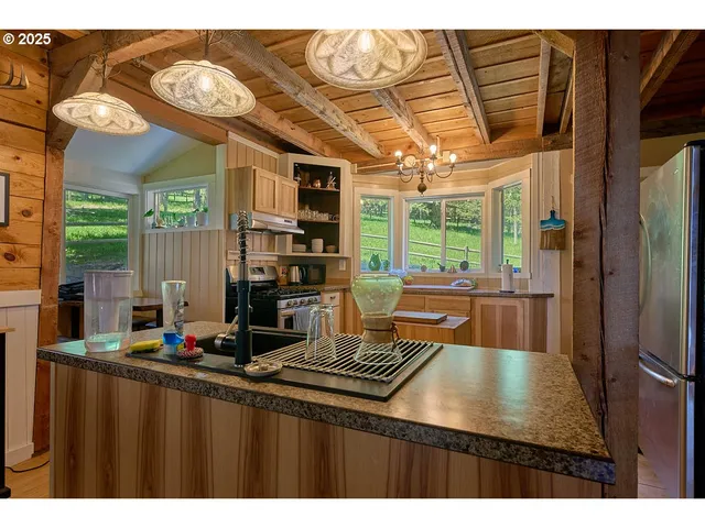 a room with musical instruments