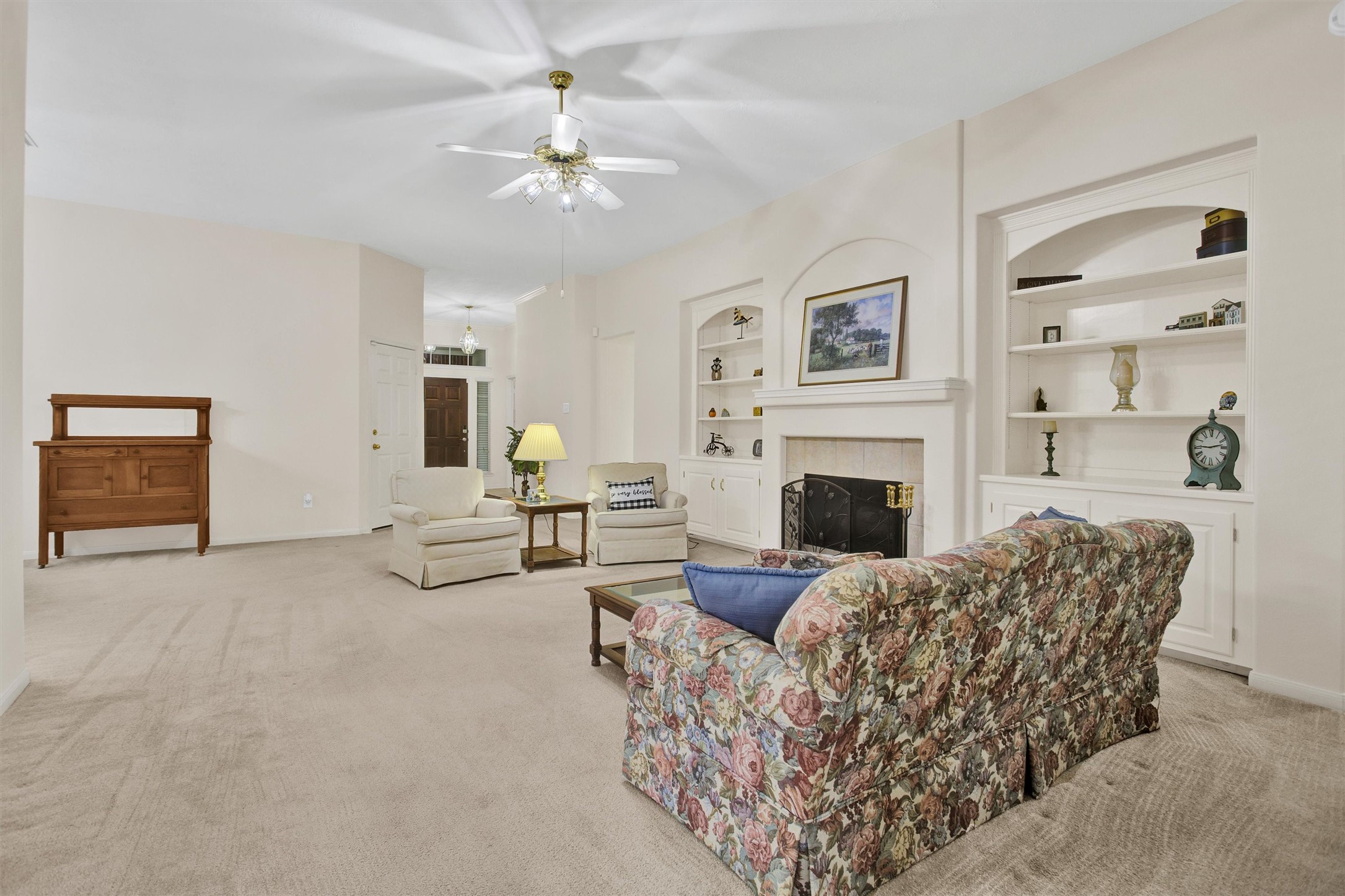6031 Skyhaven Lane Spring, TX 77379 - Photo 14 of 33 Open and high ceilings offers an abundance of natural light.