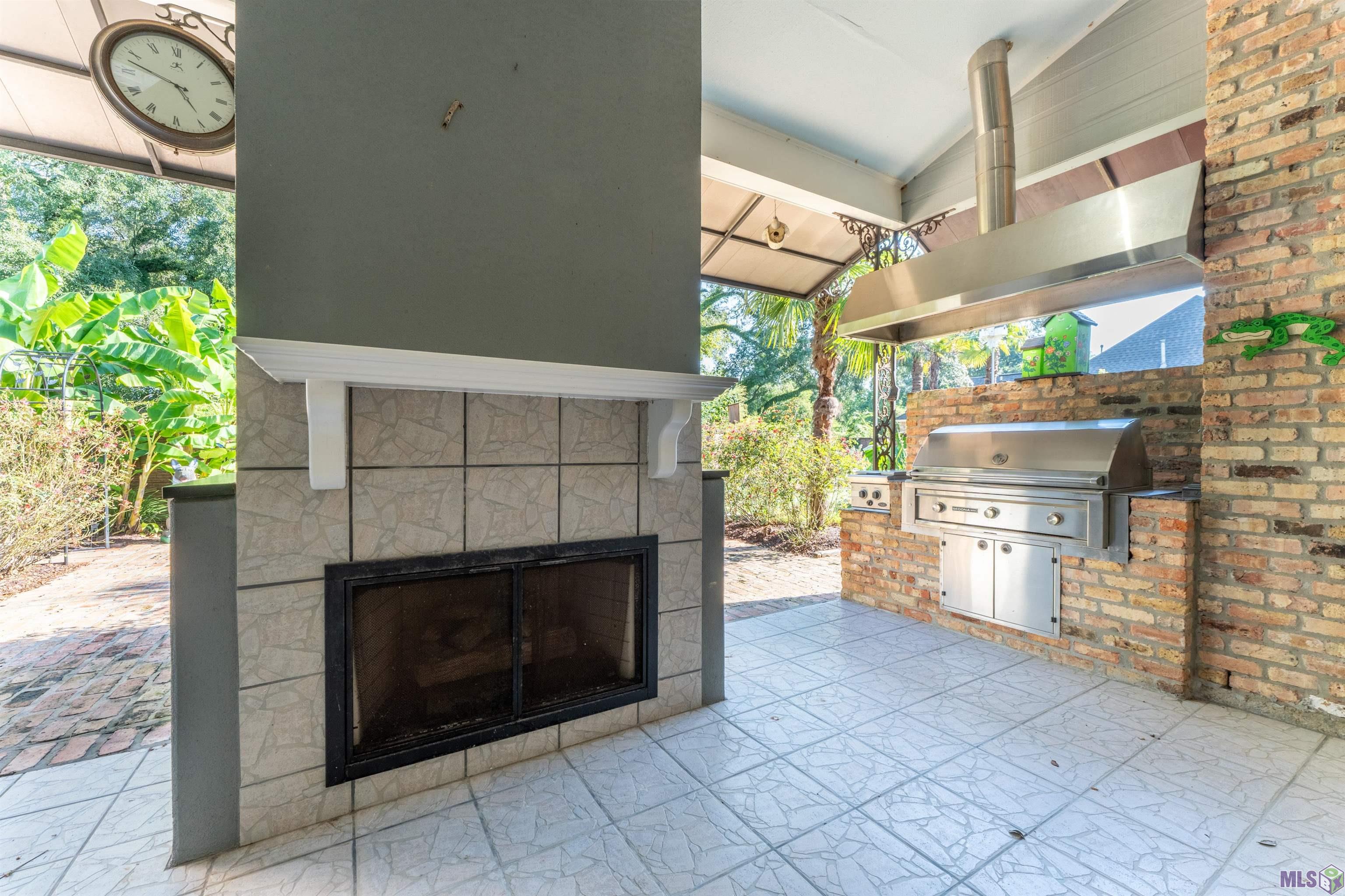 36408 Rue Lamonte Prairieville, LA 70769 - Photo 27 of 40 patio w/ Fireplace