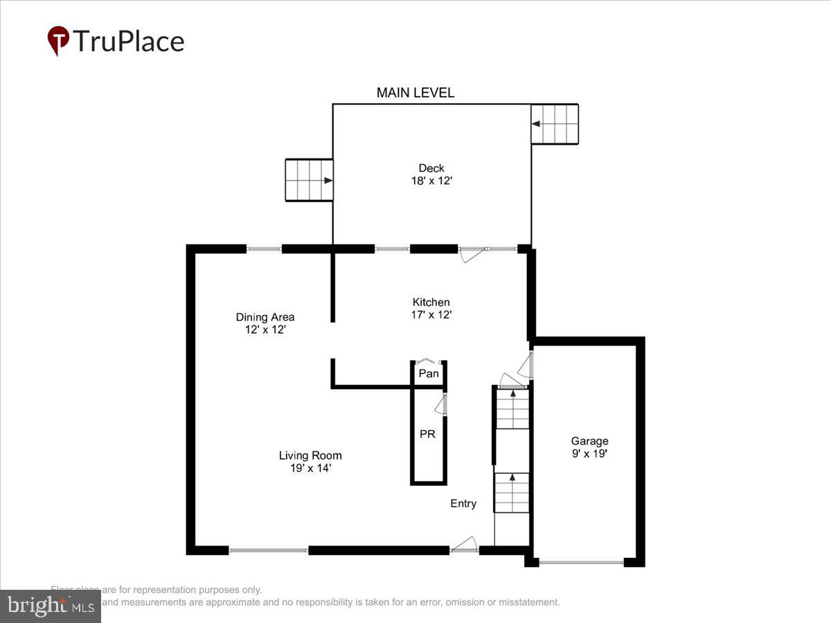 2894 Dungate Road Pasadena, MD 21122 - Photo 38 of 39 Main level floor plan layout.