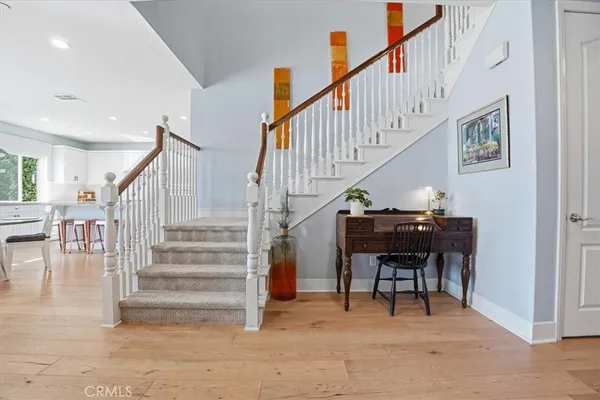a view of entryway and hall