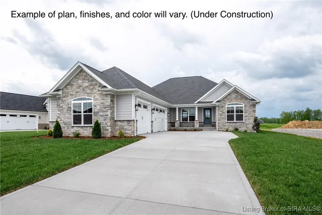 $629,900 | 1848 Augusta Boulevard, Unit LOT 272, Henryville, IN 47126