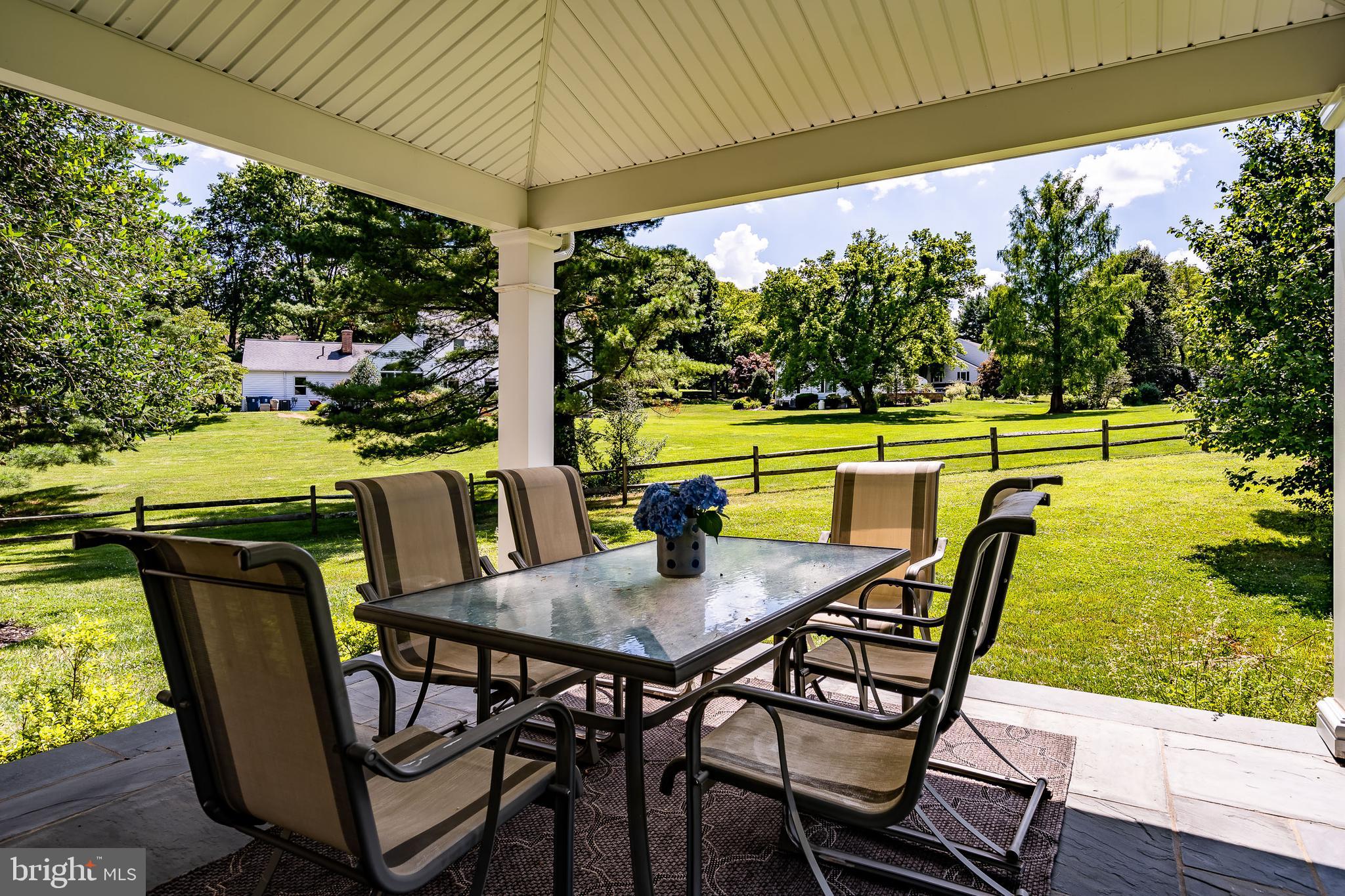 13 College View Road Malvern, PA 19355 - Photo 47 of 74 Covered blue stone patio