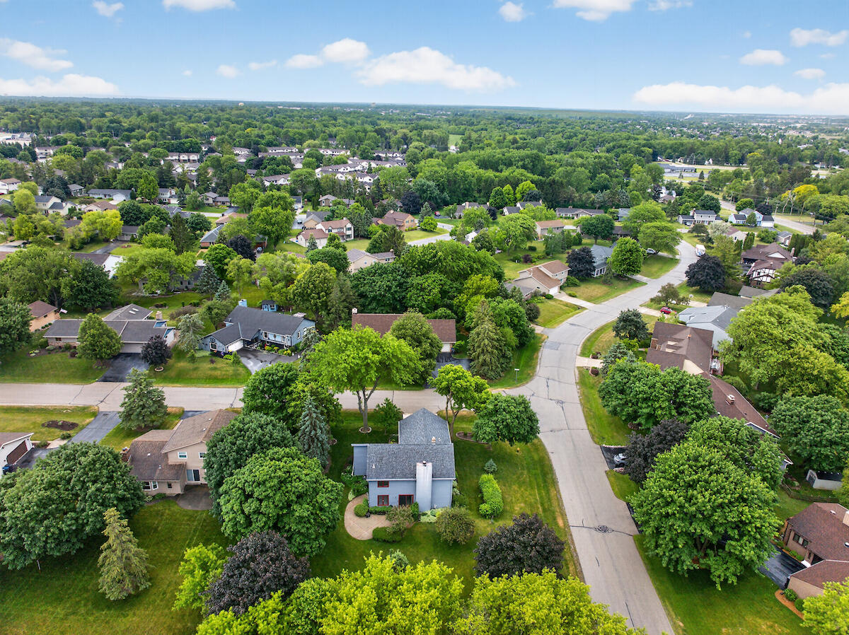 6028 Quaker Hill Road Mount Pleasant, WI 53406 - Photo 44 of 50 Aerial Drone