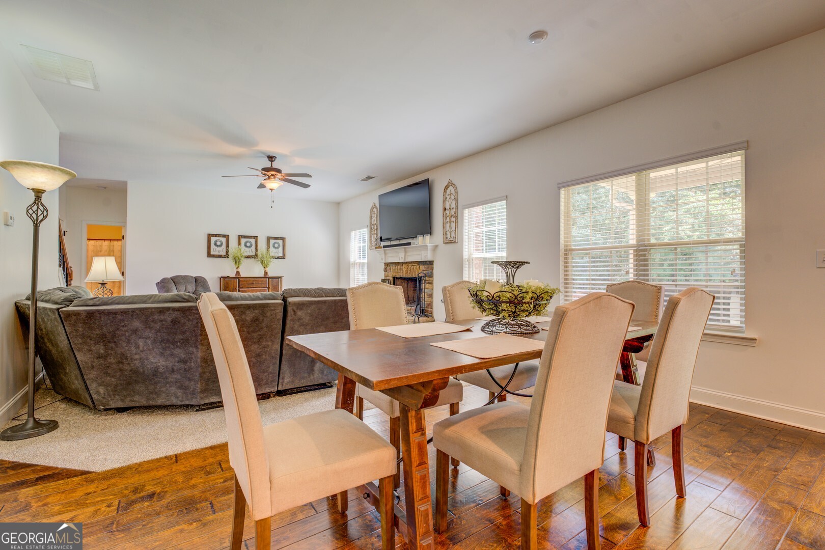 312 Relative Trail McDonough, GA 30253 - Photo 20 of 54 a view of a dining room with furniture