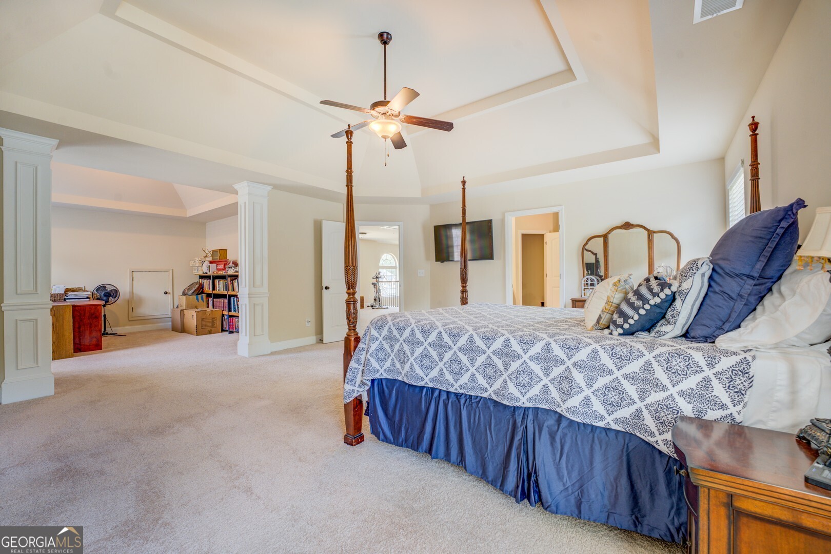 312 Relative Trail McDonough, GA 30253 - Photo 30 of 54 a bed room with a bed and dresser