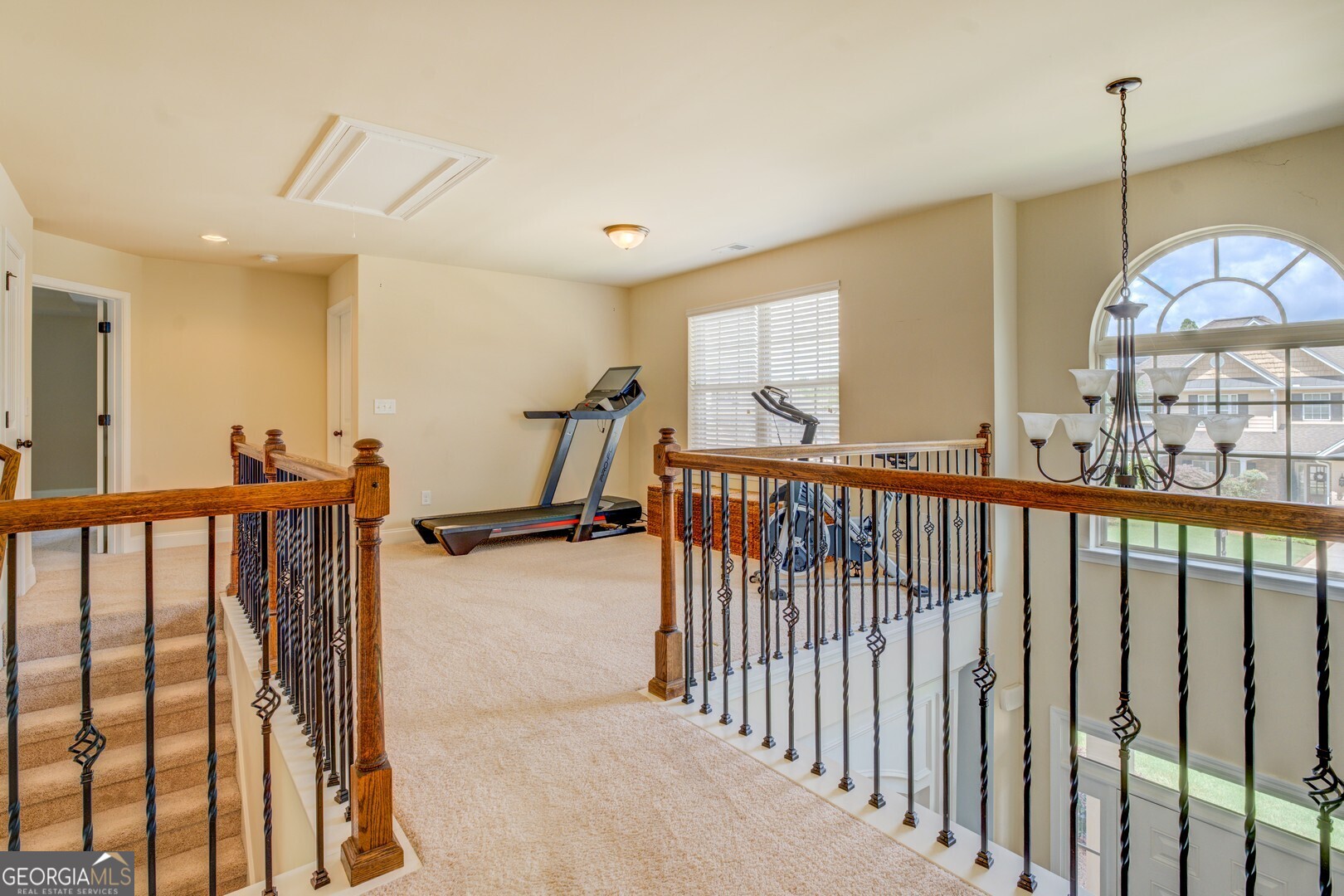312 Relative Trail McDonough, GA 30253 - Photo 38 of 54 a view of a hallway with wooden floor