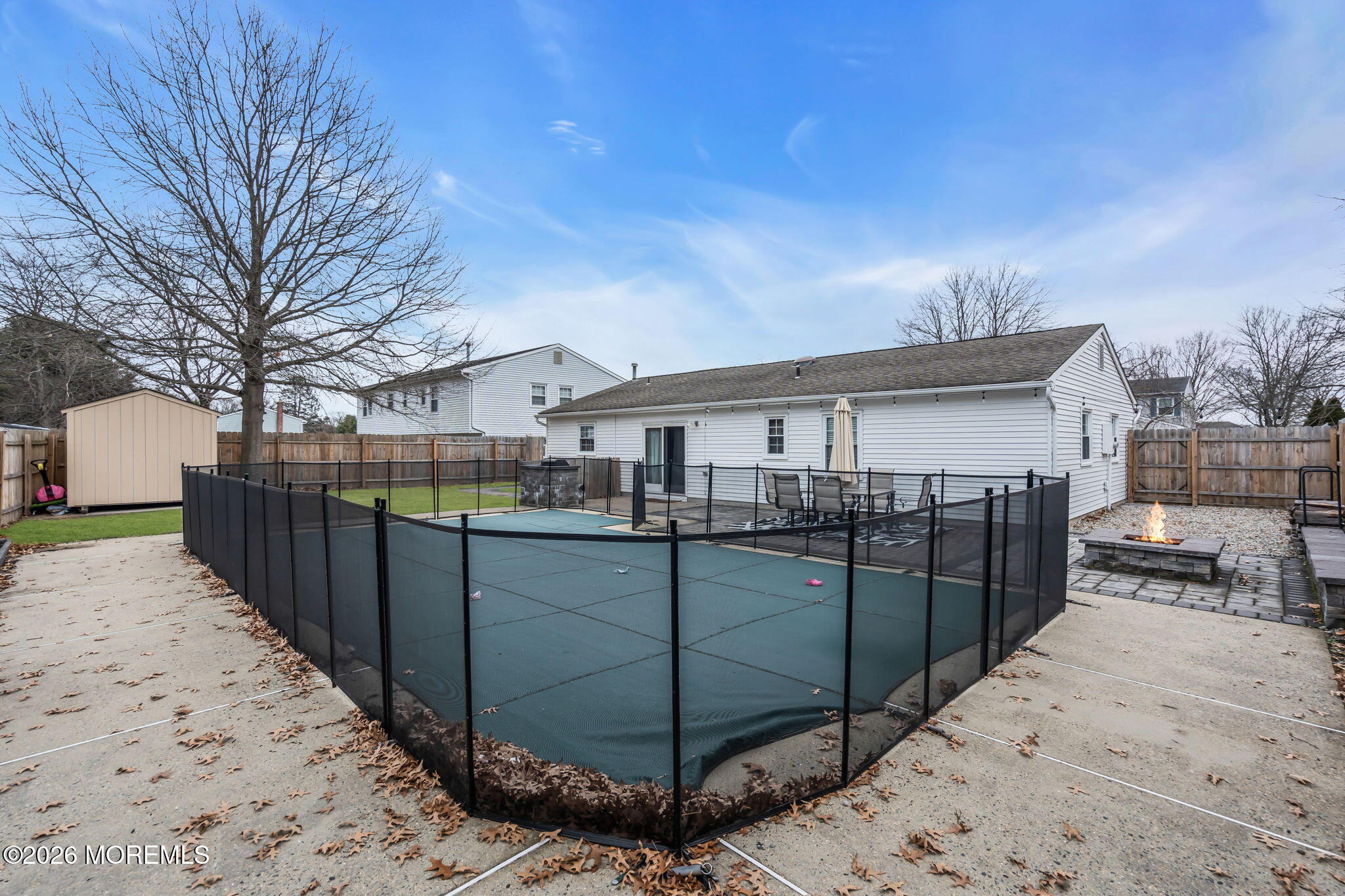 19 Virginia Drive Howell, NJ 07731 - Photo 34 of 39 a view of a house with a wooden fence