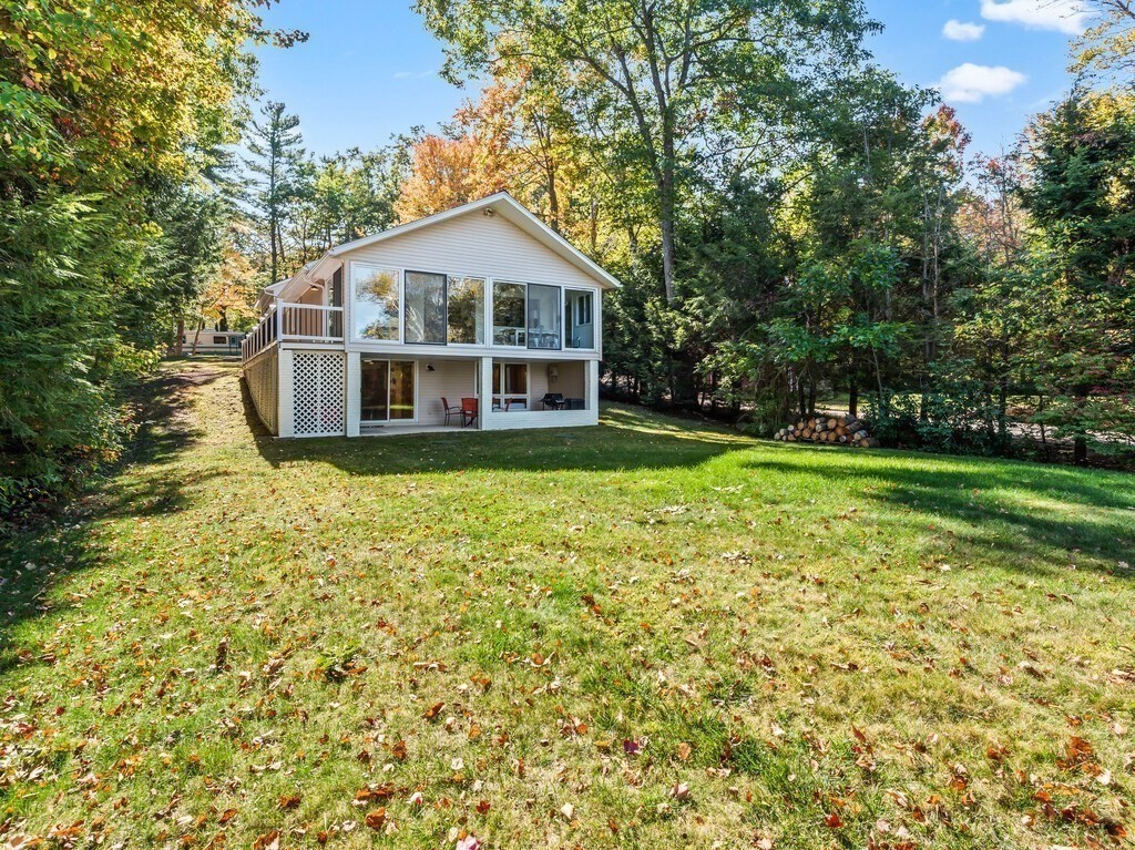 6 Winding Cove Road Ashburnham, MA 01430 - Photo 33 of 40 a view of a house with yard and green space