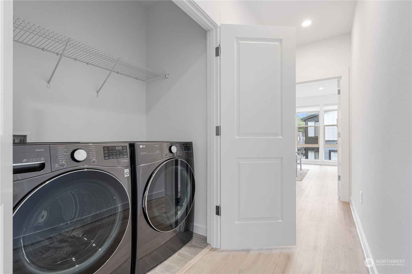 21722 24th Avenue Southeast, Unit A Bothell, WA 98021 - Photo 25 of 38 a storage room with washer and dryer