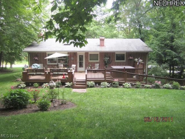 6468 South Cleveland Massillon Road Clinton, OH 44216 - Photo 20 of 25 The expansive deck on the back of the home provides a great place to entertain friends and family.