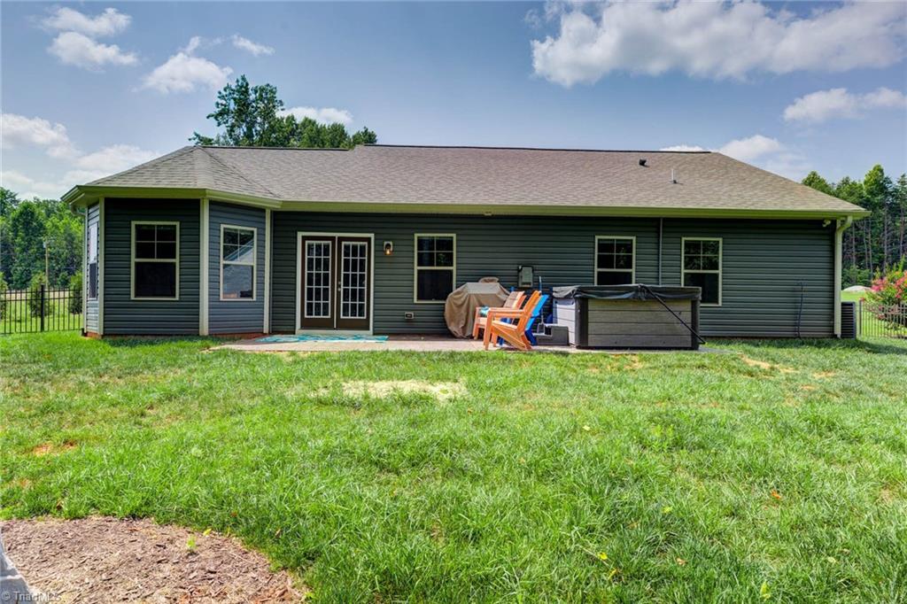 645 Strawberry Road Reidsville, NC 27320 - Photo 34 of 43 Rear View of Home