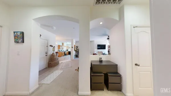 a view of a living room