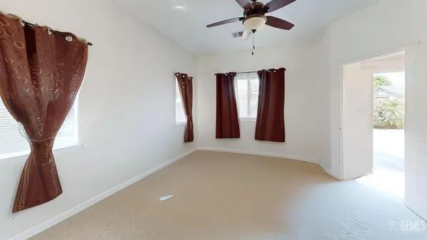 wooden floor and closet in a room