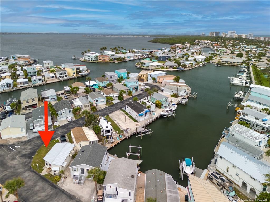 10701 South Ocean Drive, Unit 713 Jensen Beach, FL 34957 - Photo 2 of 39 an aerial view of a ocean view