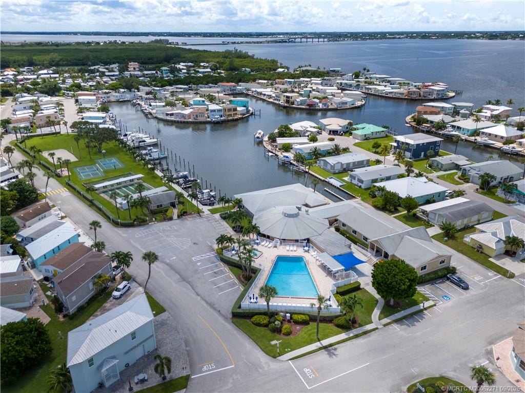 10701 South Ocean Drive, Unit 713 Jensen Beach, FL 34957 - Photo 22 of 39 an aerial view of a city