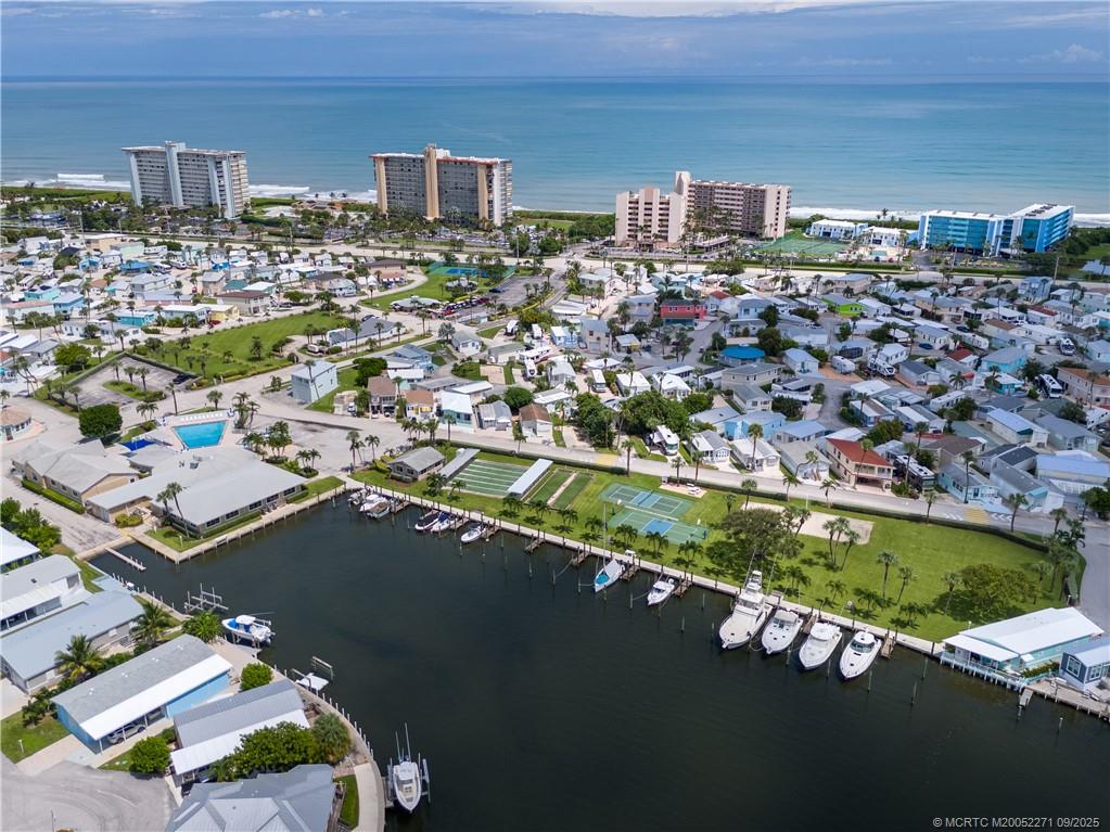 10701 South Ocean Drive, Unit 713 Jensen Beach, FL 34957 - Photo 26 of 39 an aerial view of multiple house