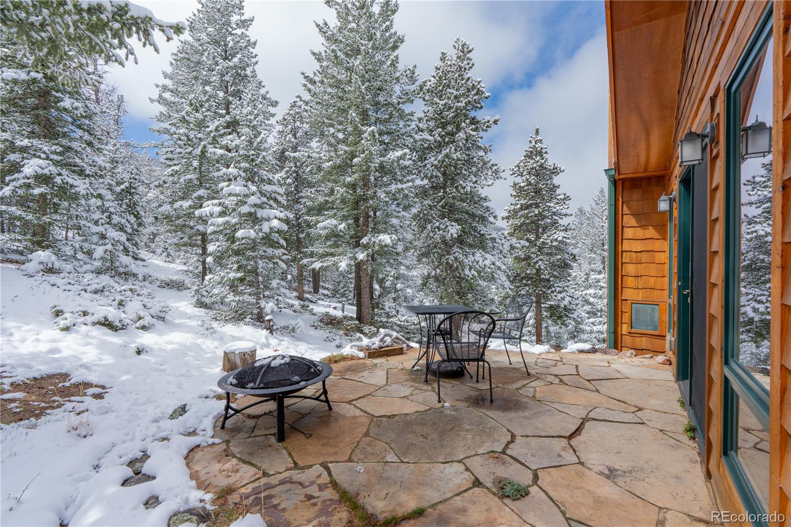 2147 McGraw Ranch Road Estes Park, CO 80517 - Photo 12 of 26 a view of backyard with patio