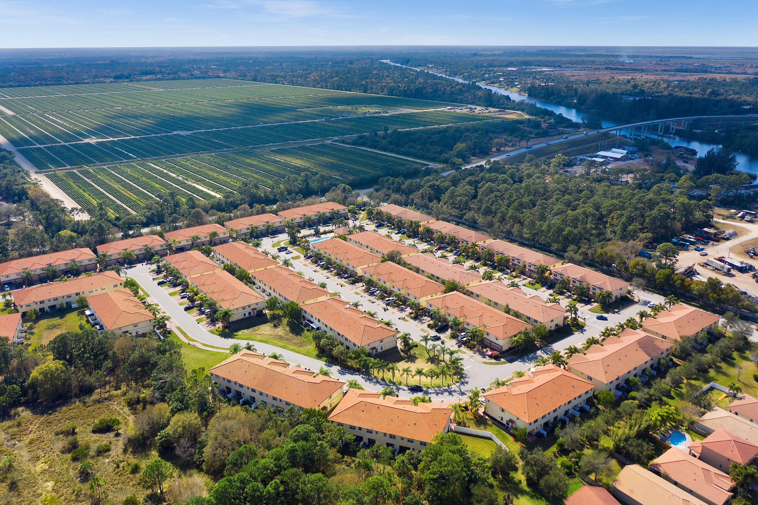 9484 Southwest Merlin Court Stuart, FL 34997 - Photo 29 of 32 River Marina Aerial View